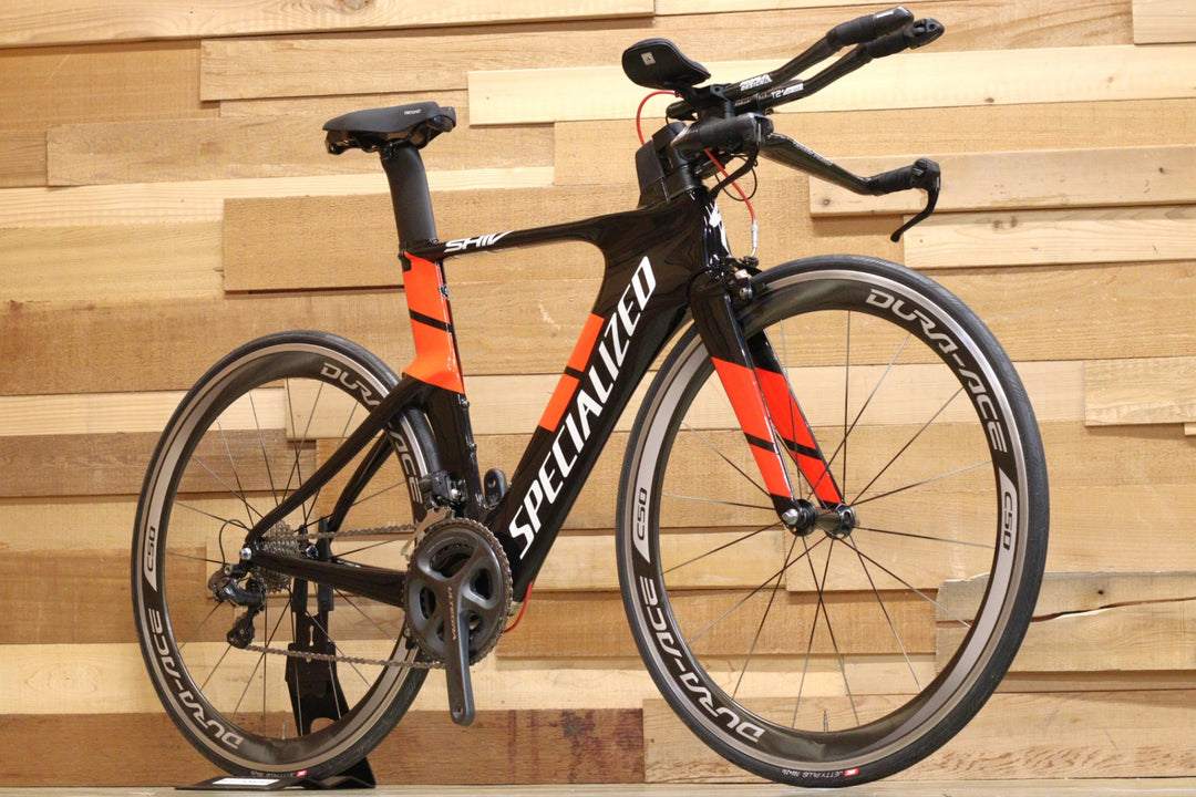スペシャライズド SPECIALIZED シヴ SHIV EXPERT 2017 Sサイズ シマノ アルテグラ 6870 MIX Di2 11S カーボン トライアスロンバイク TTバイク 【立川店】