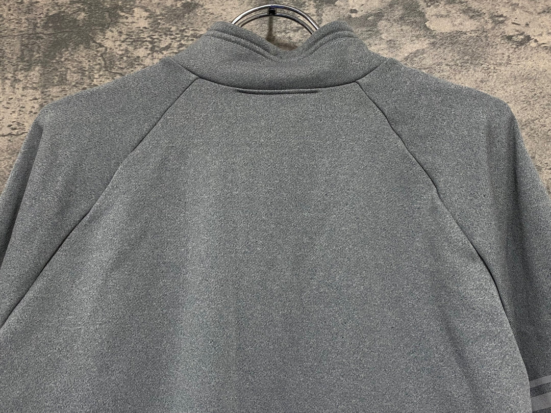 KC646 パールイズミ PEARL iZUMi 長袖 サイクルジャケット グレー XL 裏起毛 スウェット生地