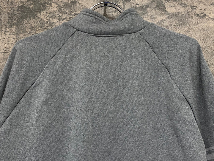 KC646 パールイズミ PEARL iZUMi 長袖 サイクルジャケット グレー XL 裏起毛 スウェット生地