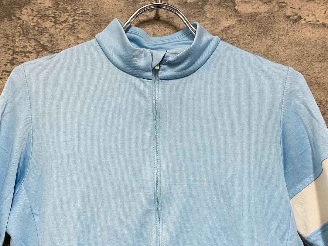 JV174 ラファ Rapha SS CLASSIC JERSEY Ⅱ 半袖 サイクルジャージ 水色 S