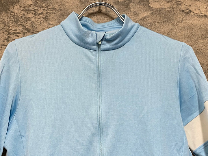 JV174 ラファ Rapha SS CLASSIC JERSEY Ⅱ 半袖 サイクルジャージ 水色 S