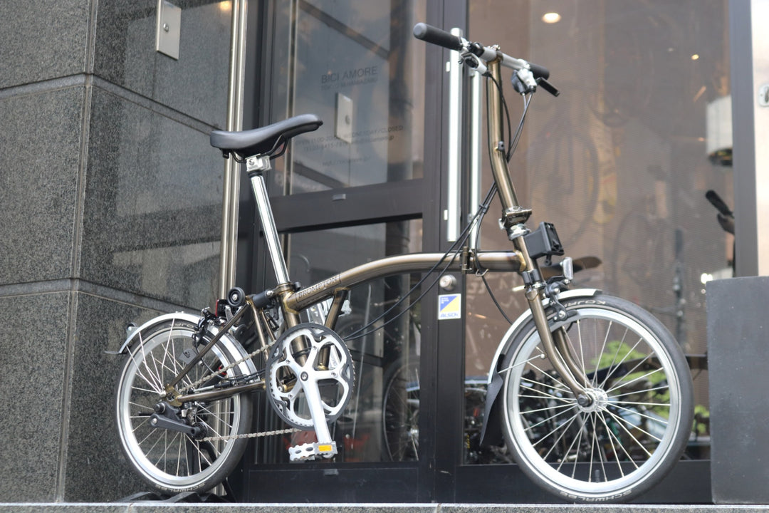 ブロンプトン BROMPTON S2L 2021年モデル ブラックラッカー ミニベロ 折り畳み 小径車 【東京南麻布店】