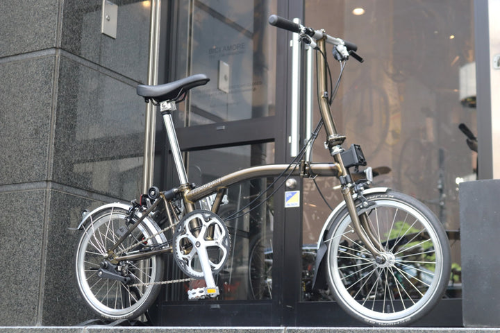 ブロンプトン BROMPTON S2L 2021年モデル ブラックラッカー ミニベロ 折り畳み 小径車 【東京南麻布店】