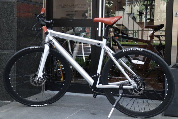 【訳あり】 WELB 電動クロスバイク 500サイズ L-TWOO A5 9S アルミ 電動アシスト Eバイク 【東京南麻布店】