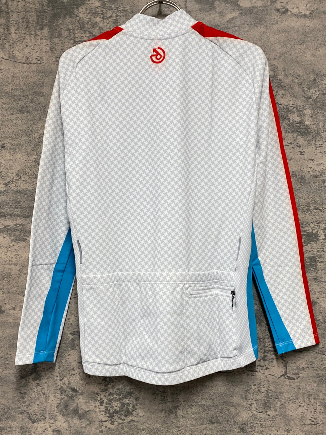 JV963 レリック reric Women's Grace Long Sleeve Jersey 長袖サイクルジャージ 白 L 裏起毛 レディース
