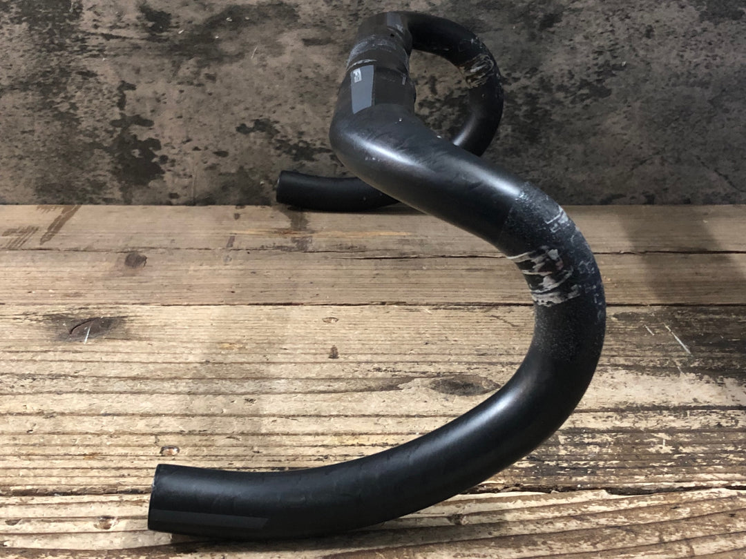 JS412 FSA K-FORCE カーボン ドロップハンドル Φ31.8 420mm ※クランプ痕凹みのためジャンク