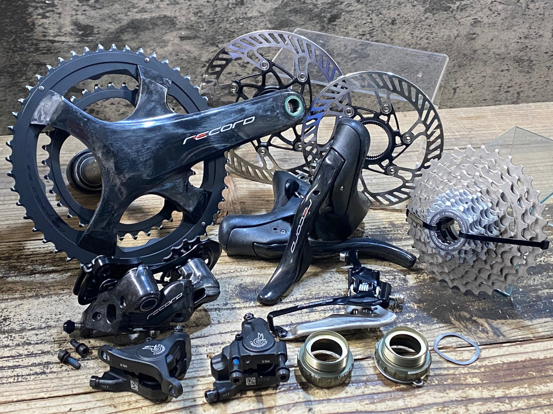 JY208 カンパニョーロ CAMPAGNOLO レコード RECORD 2x12S DISC コンポセット