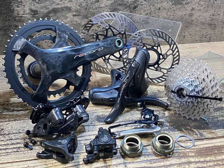 JY208 カンパニョーロ CAMPAGNOLO レコード RECORD 2x12S DISC コンポセット