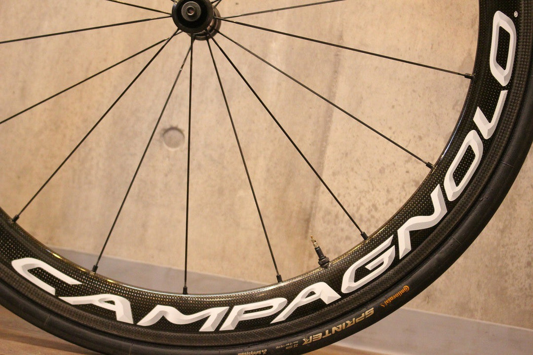 カンパニョーロ CAMPAGNOLO ボーラ BORA ULTRA 50 AC3 カーボン チューブラー シマノ 11/12S ホイールセット 外幅24.2mm 【【名古屋店】