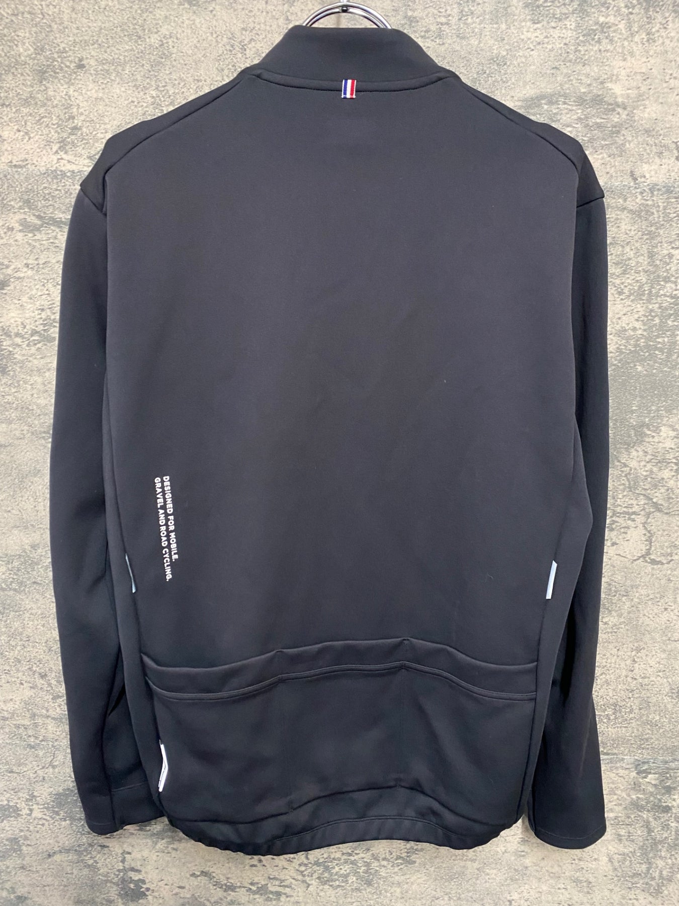 JT813 ルコックスポルティフ lecoqsportif 長袖 サイクルジャージ 黒 O