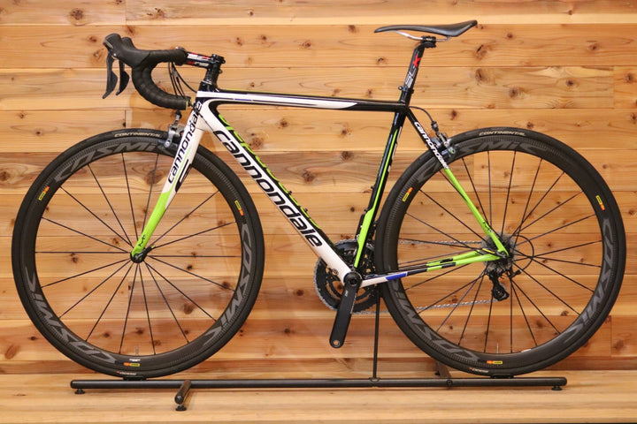 キャノンデール CANNONDALE スーパーシックス SUPERSIX EVO HI-MOD 2015 52サイズ シマノ アルテグラ 6800 MIX 11S カーボン ロードバイク 【広島店】