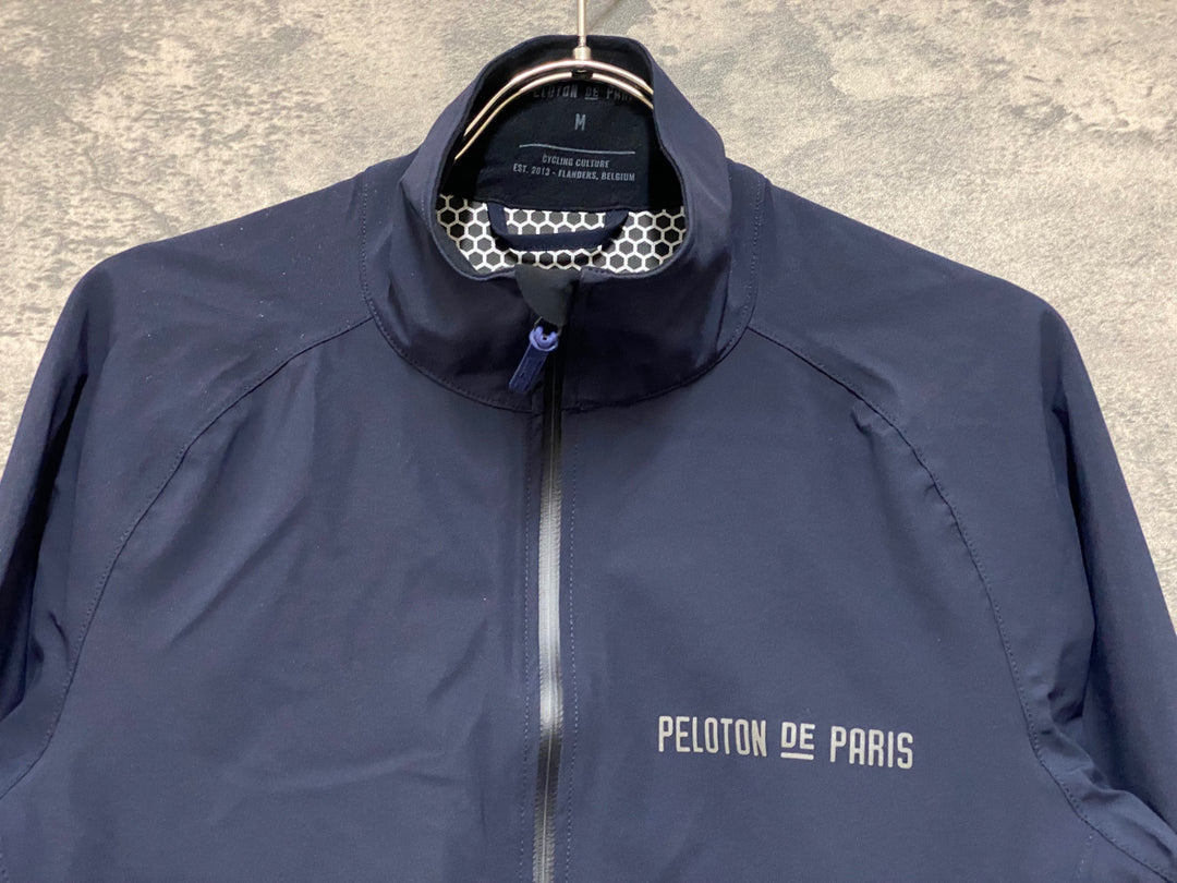 JN479 プロトンドパリ PELOTON DE PARIS SPRINTEUR RAIN JACKET 長袖 レインジャケット 紺 M