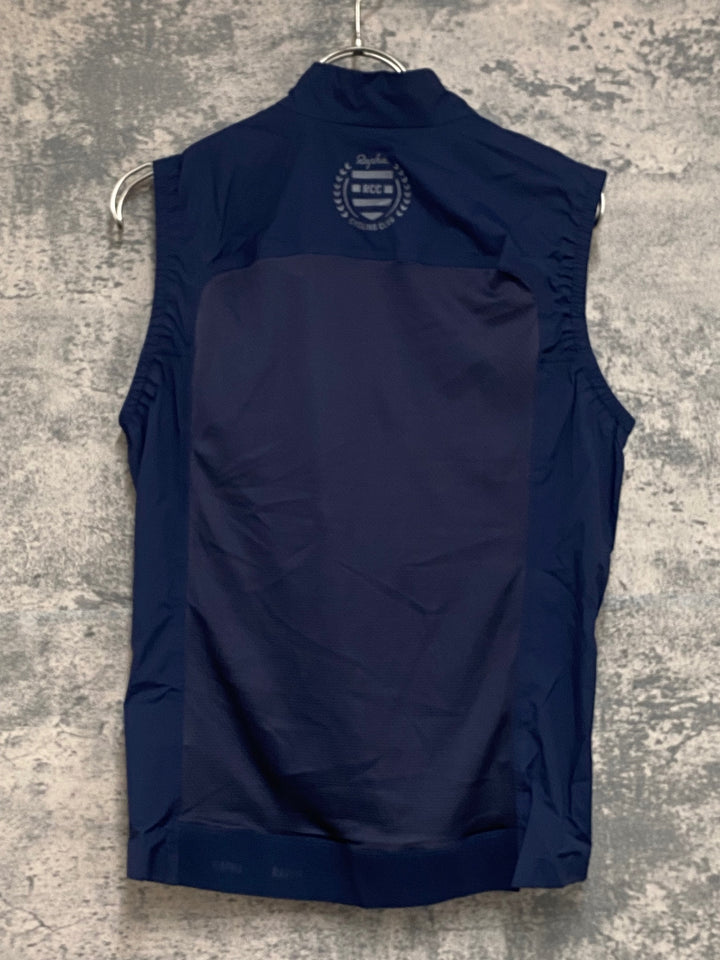KA314 ラファ Rapha RCC PRO TEAM LIGHTWEIGHT GILET ジレ サイクルベスト 濃紺 S