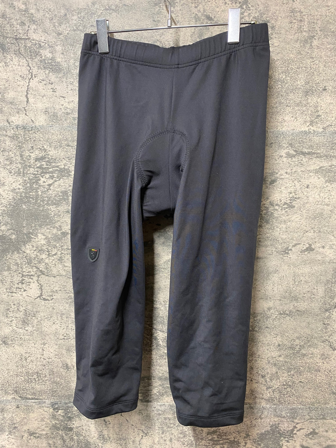 JJ612 リオンドカペルミュール Lion de KAPELMUUR サイクルパンツ 黒 L 裏起毛