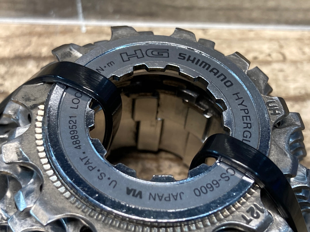 GO629 シマノ SHIMANO アルテグラ ULTEGRA CS-6600 スプロケット 12-21T ※ギア１枚欠品のためジャンク
