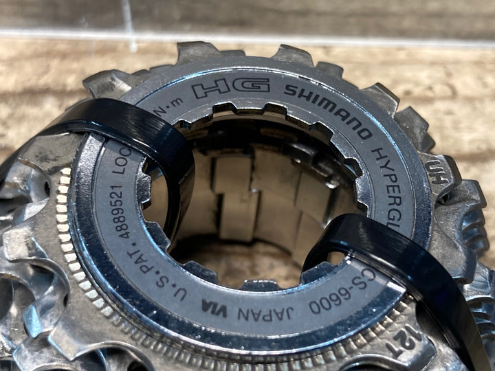 GO629 シマノ SHIMANO アルテグラ ULTEGRA CS-6600 スプロケット 12-21T ※ギア１枚欠品のためジャンク