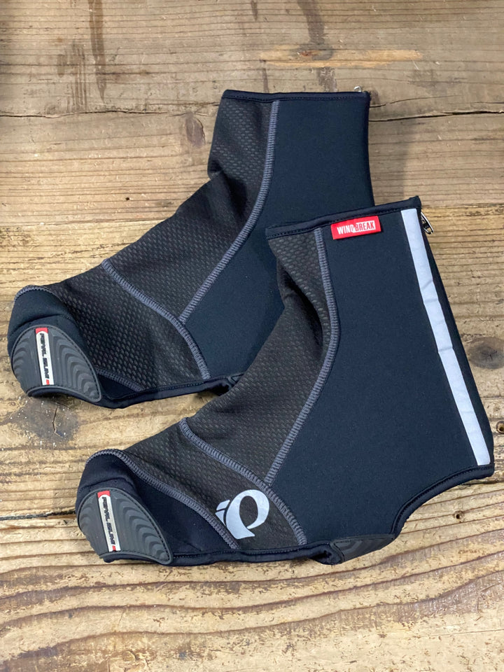 KK697 パールイズミ PEARL iZUMi シューズカバー 黒 L 裏起毛 WINDBREAK