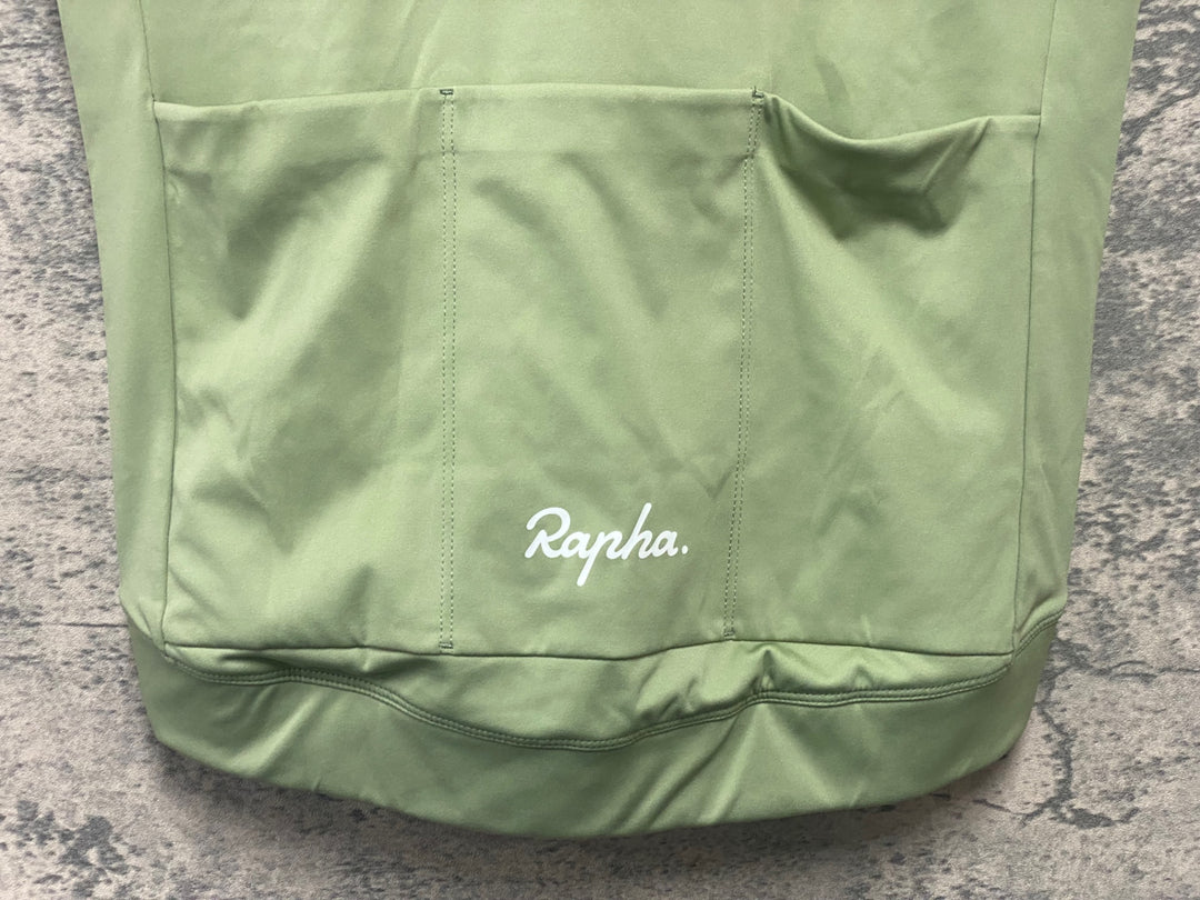 JZ018 ラファ Rapha CORE JERSEY 半袖 サイクルジャージ 緑 S