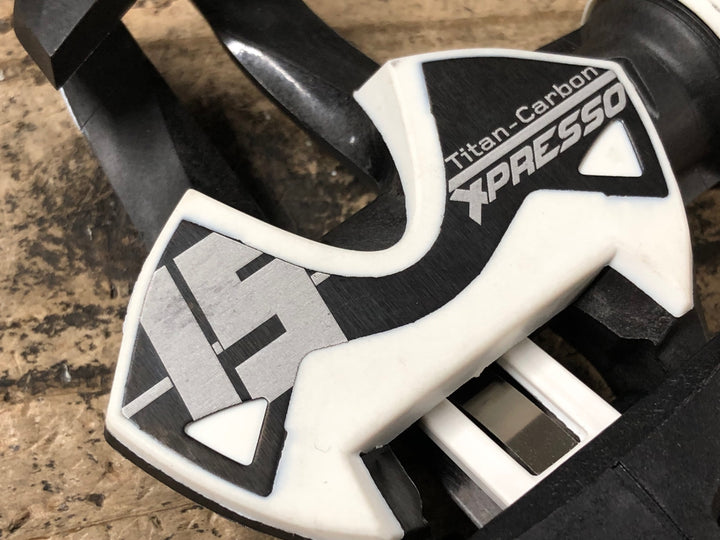 JS366 タイム TIME XPRESSO 15 Titan Carbon ceramicspeed ビンディングペダル 黒 白