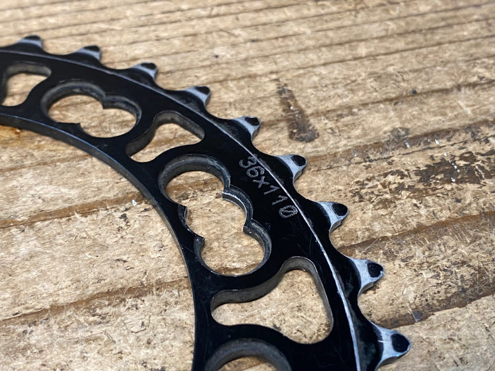 JI960 ローター ROTOR Q-RINGS 楕円 チェーンリング セット 52/36T 110BCD 5H