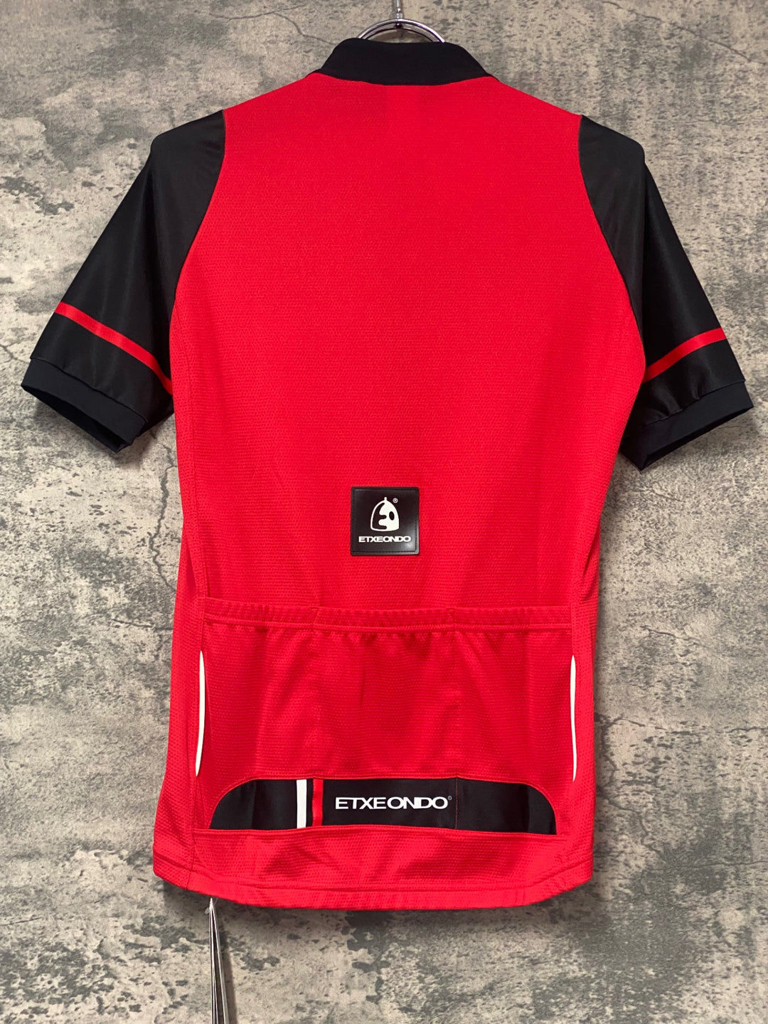 KJ980 エチュオンド ETXEONDO 半袖 サイクルジャージ 赤 S