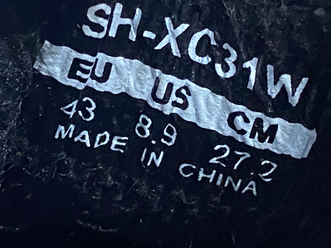 KE814 シマノ SHIMANO XC31 SH-XC31W ビンディングシューズ 白 黒 EU43