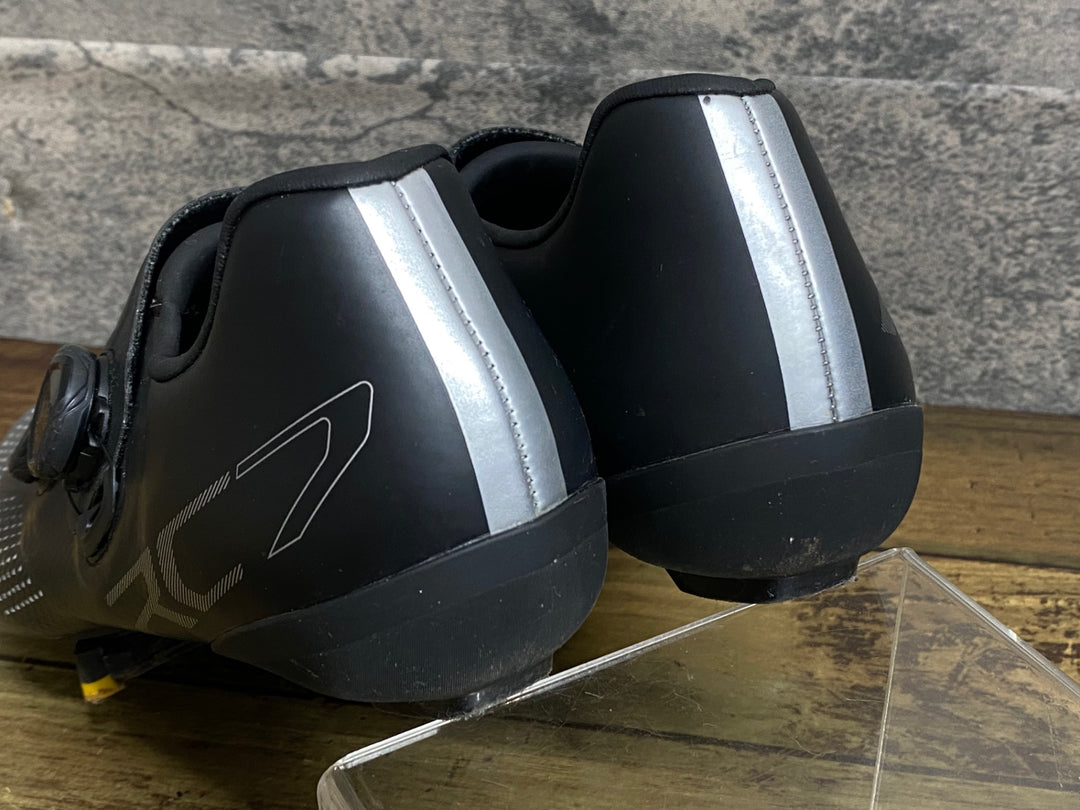 JN806 シマノ SHIMANO RC7 SHRC702M ビンディングシューズ  黒 EU42.5 3穴
