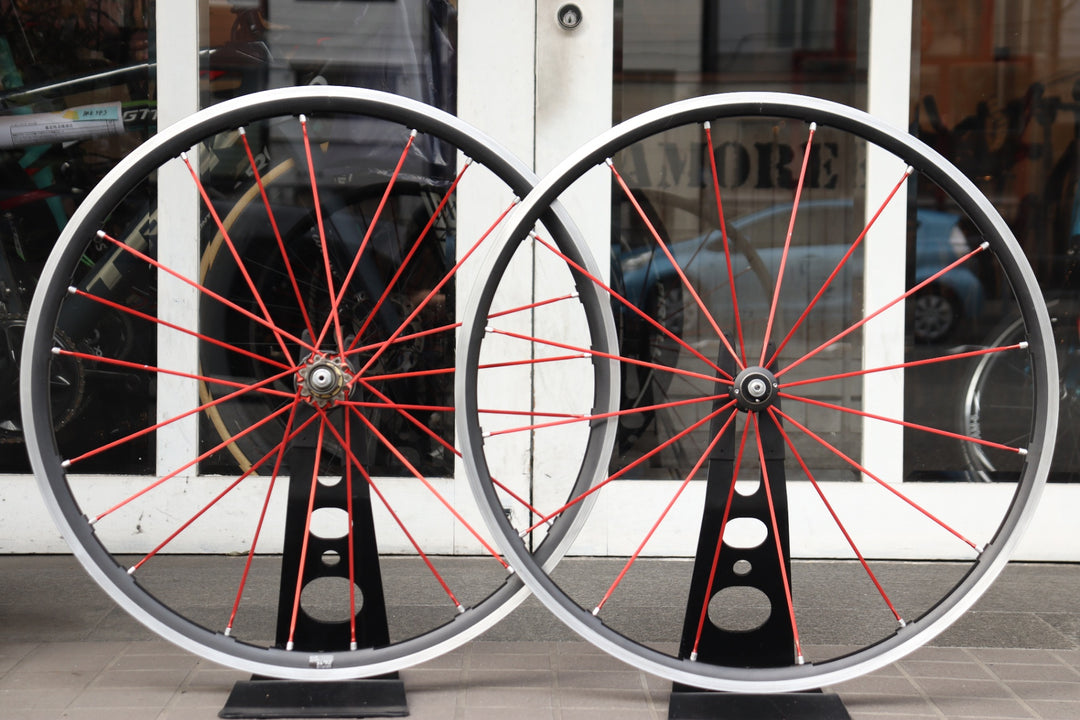 のムラボ × フルクラム FULCRUM RACING ZERO アルミ チューブラー ホイールセット シマノ 11/12S 【横浜店】