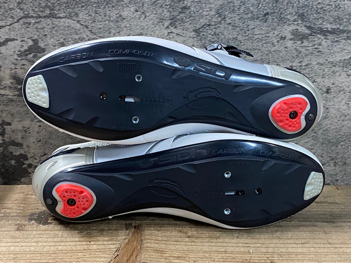 JR153 シディ SIDI SCARPE Five ビンディングシューズ 白 EU45