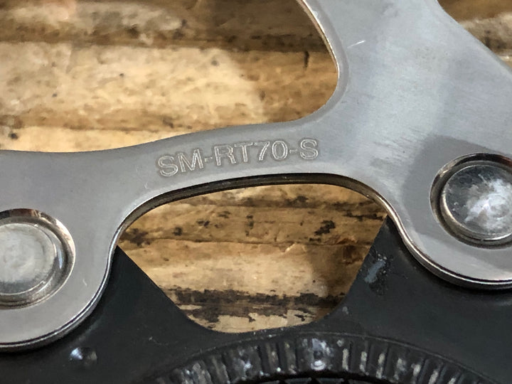 KH181 シマノ SHIMANO SM-RT70 ディスクブレーキローター Φ160 2枚セット 実測1.75