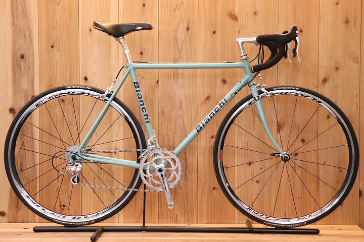 ビアンキ BIANCHI ジロ GIRO カンパニョーロ ヴェローチェ 10S クロモリ ロードバイク 【芦屋店】