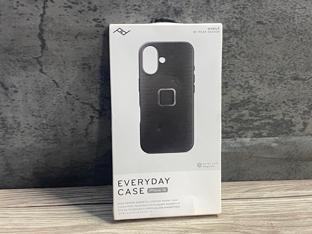 KE769 ピークデザイン PEAK DESIGN EVERYDAY LOOP CASE スマートフォンケース iPhon 16 ブラック