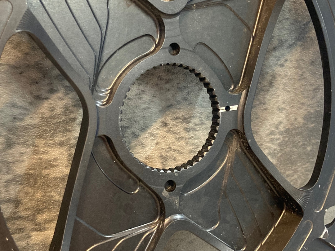 JK643 ローター ROTOR QRINGS チェーンリング 52/36T 11S ダイレクトマウント 楕円 ※チェーンキャッチャーピン欠品