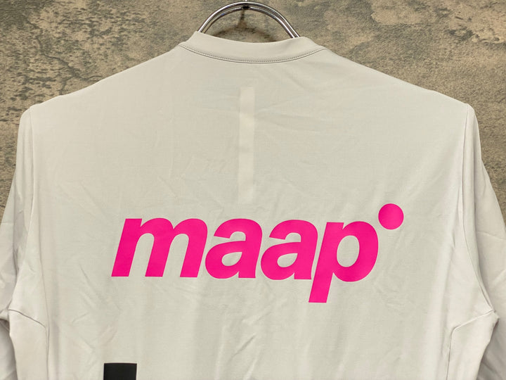 KI311 マープ MAAP TRAINING JERSEY 半袖 サイクルジャージ グレー S
