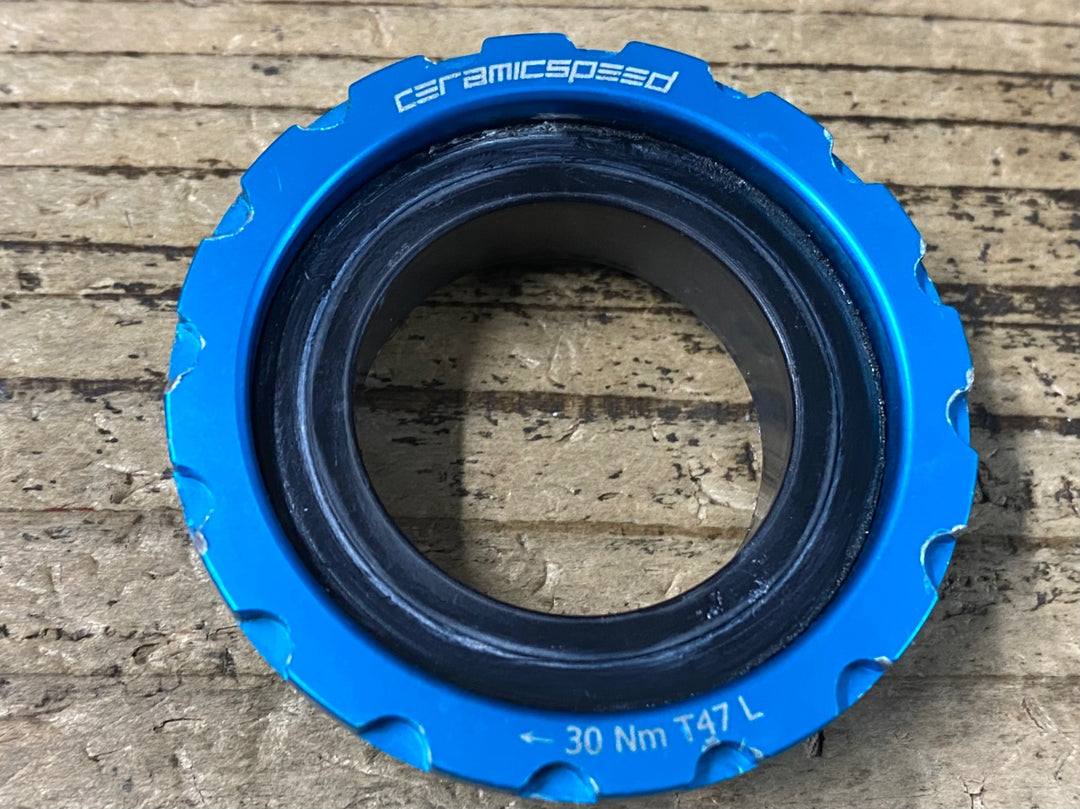 KH218 セラミックスピード CERAMICSPEED T47 BB ボトムブラケット 青