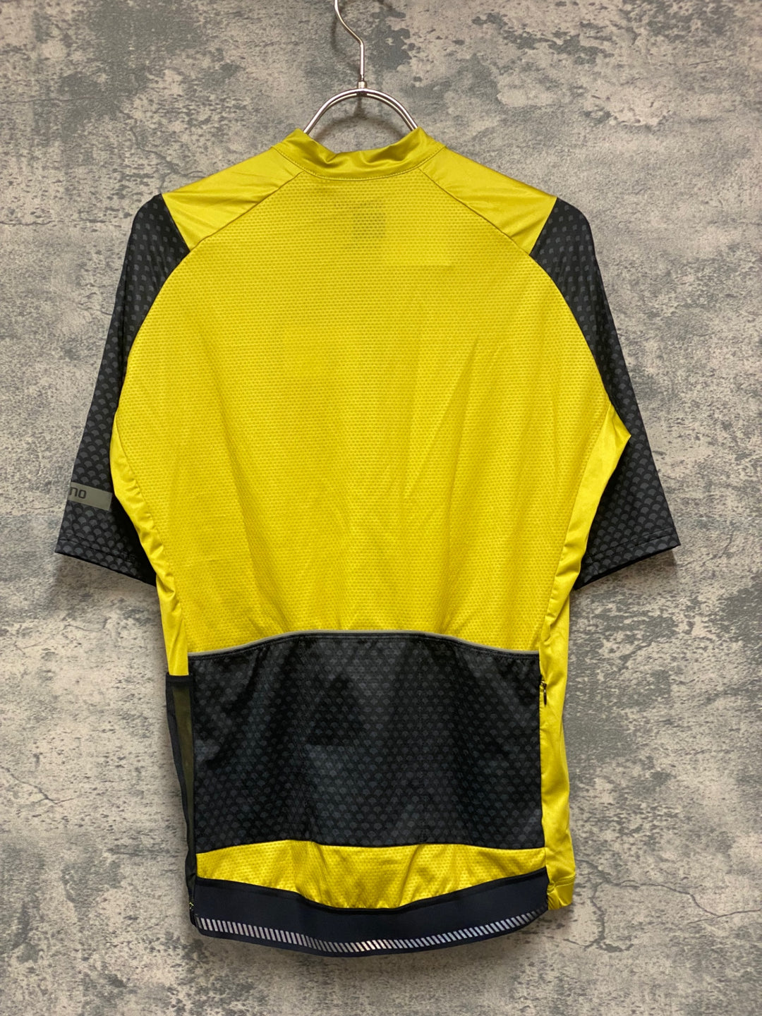 JY883 シマノ SHIMANO 半袖 サイクルジャージ 黃 マスタード L