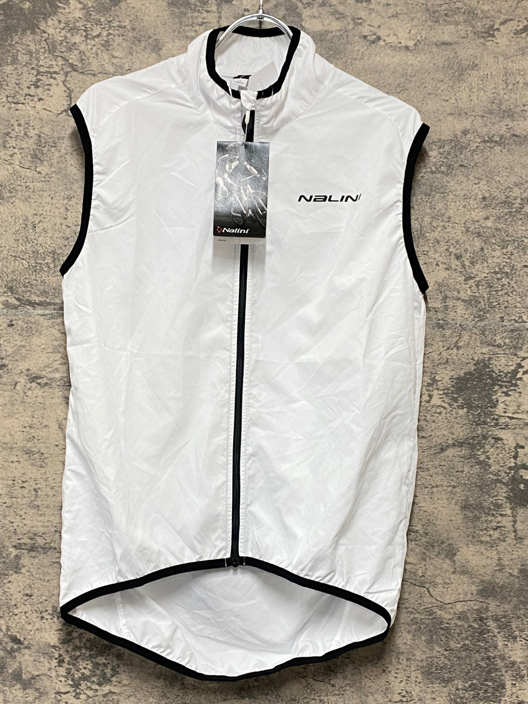 KJ226 ナリーニ Nalini サイクルべスト ジレ 白 L