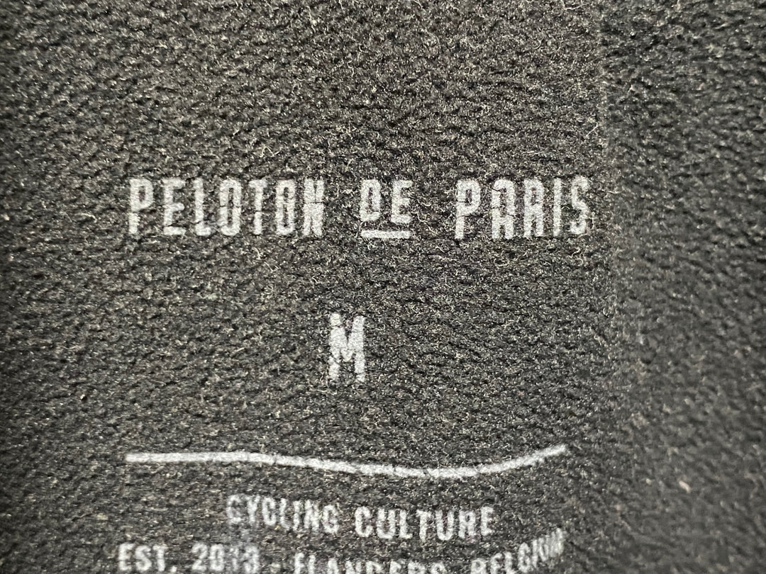 KA896 プロトンドパリ PELOTON DE PARIS ビブタイツ 黒 M サイドポケット 裏起毛