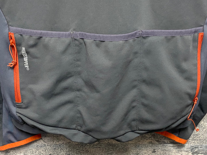 KS045 セブンメッシュ 7MESH 長袖 サイクルジャケット グレー M 裏起毛 WINDSTOPPER