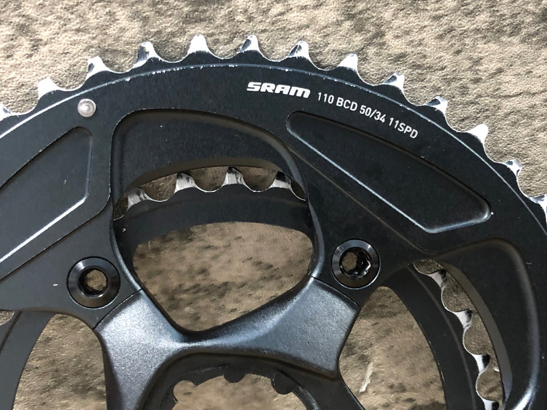 JV404 スラム SRAM チェーンリング 50/34T 11S