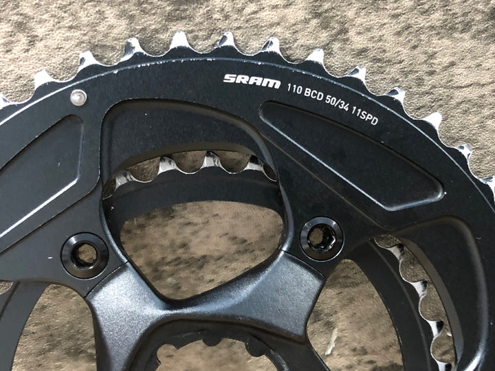 JV404 スラム SRAM チェーンリング 50/34T 11S