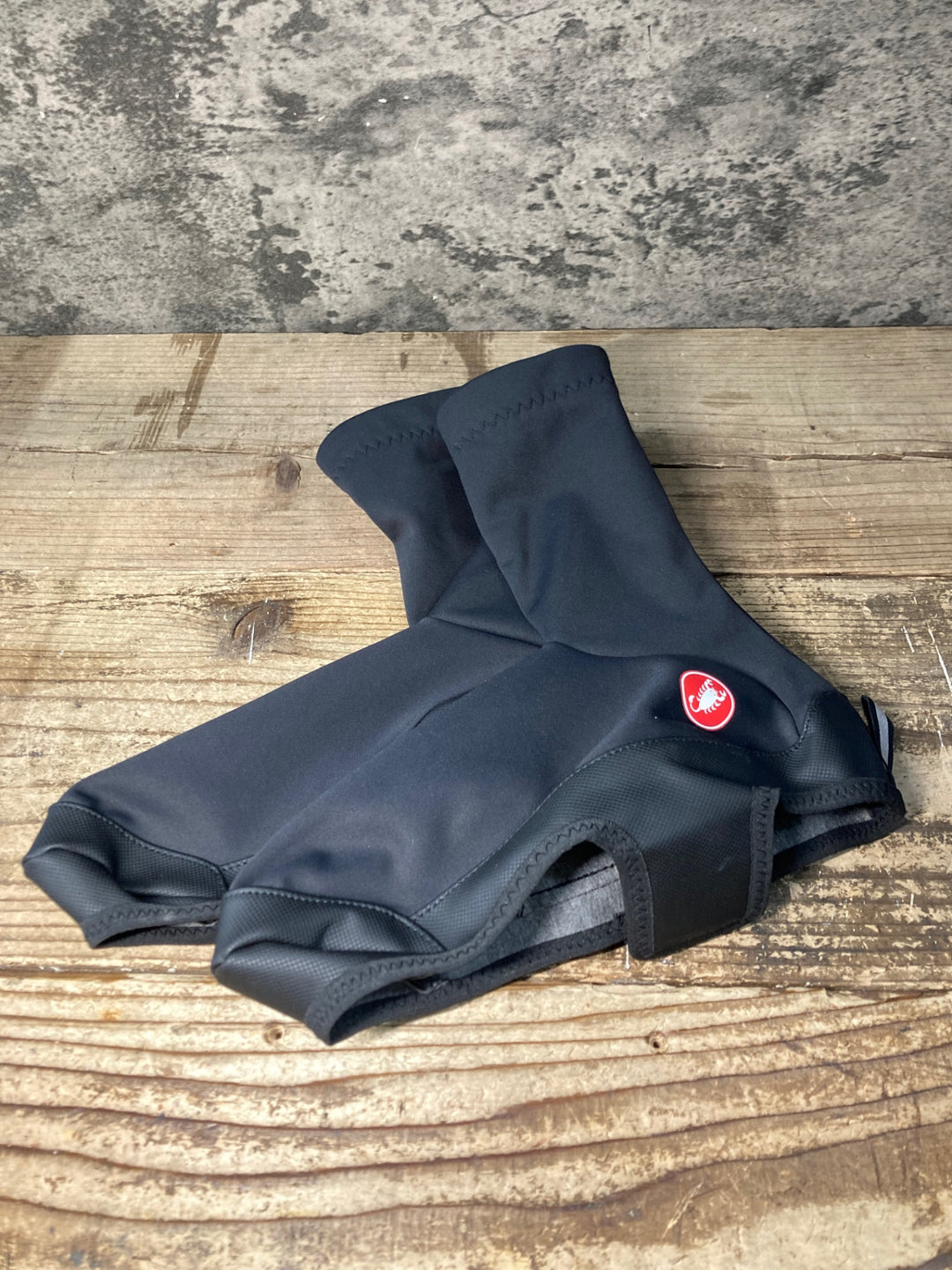 JX886 カステリ CASTELLI シューズウォーマー 黒 M 裏起毛