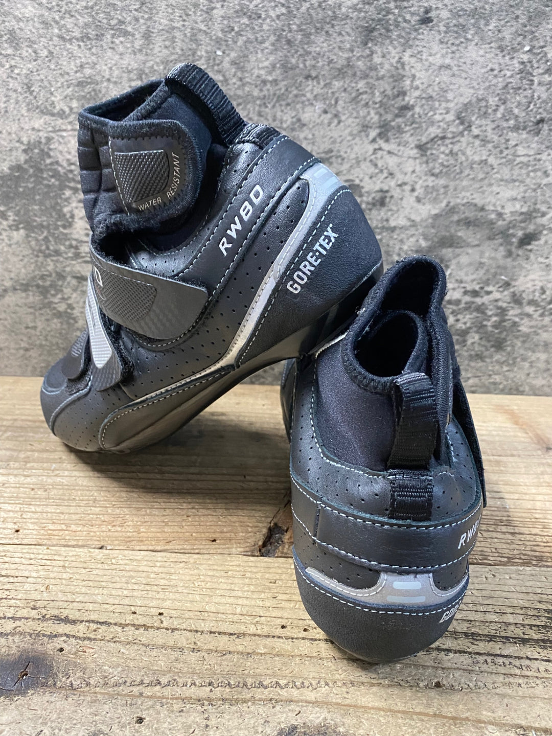 KB889 シマノ SHIMANO SH-RW80 ビンディングシューズ ブーツ SPD SPD-SL EU40 黒