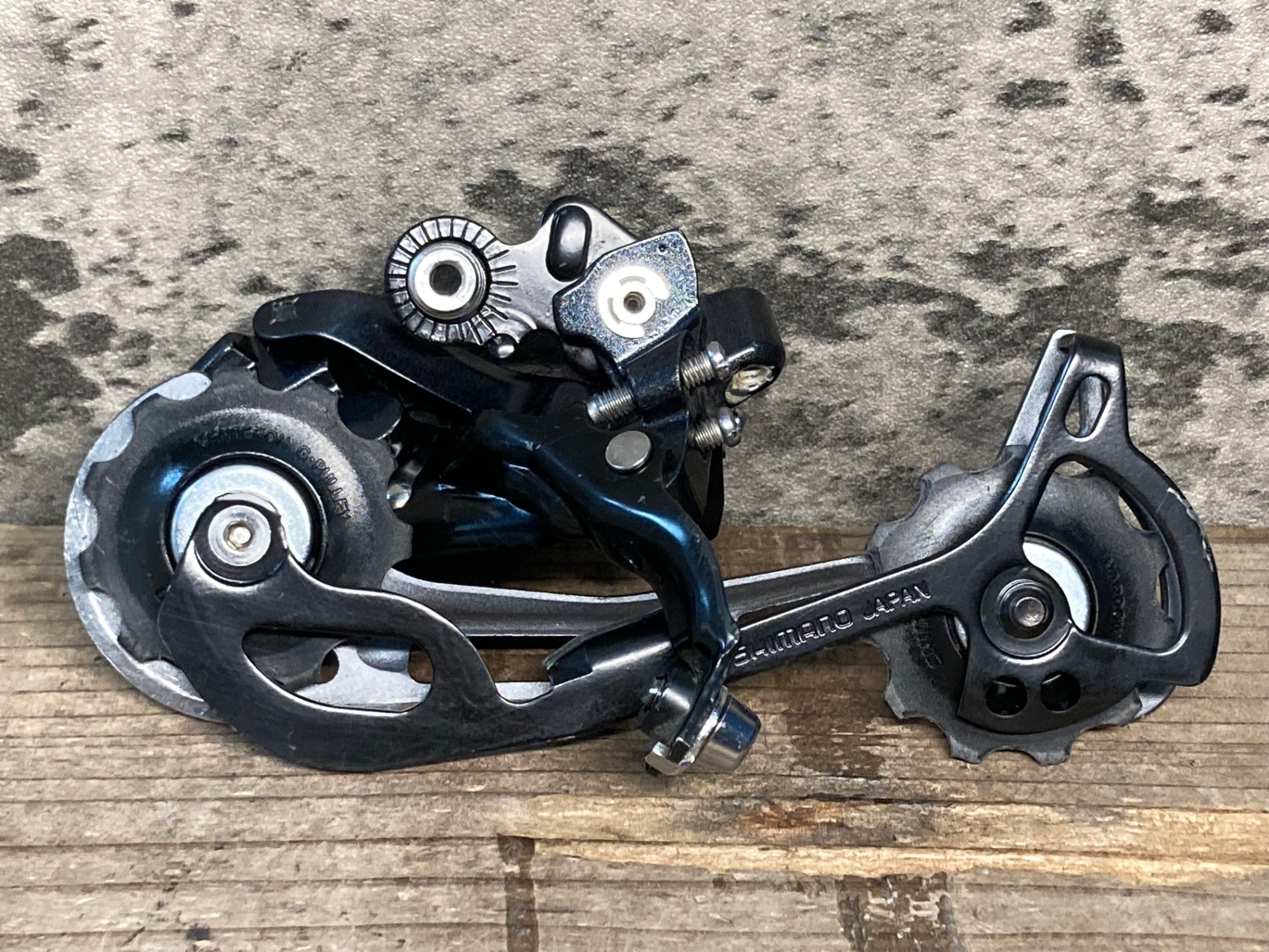 ②SHIMANO DEORE LX 前後ディレーラー オールドMTB FD-M567 RD-M567
