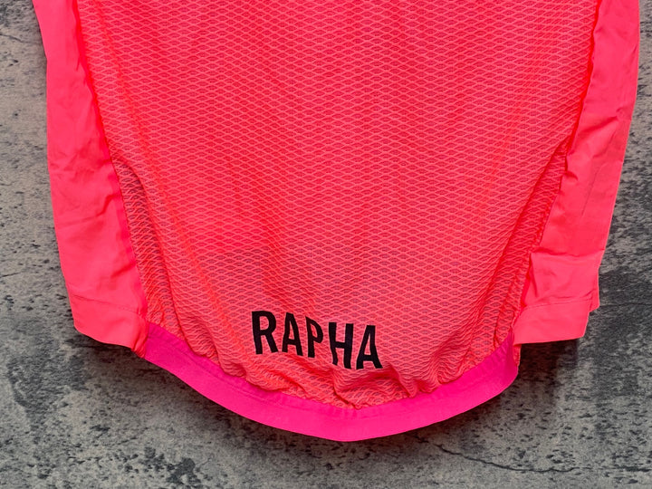 KE386 ラファ Rapha PRO TEAM LIGHTWEIGHT GILET HVP サイクルベスト ジレ XS ピンク