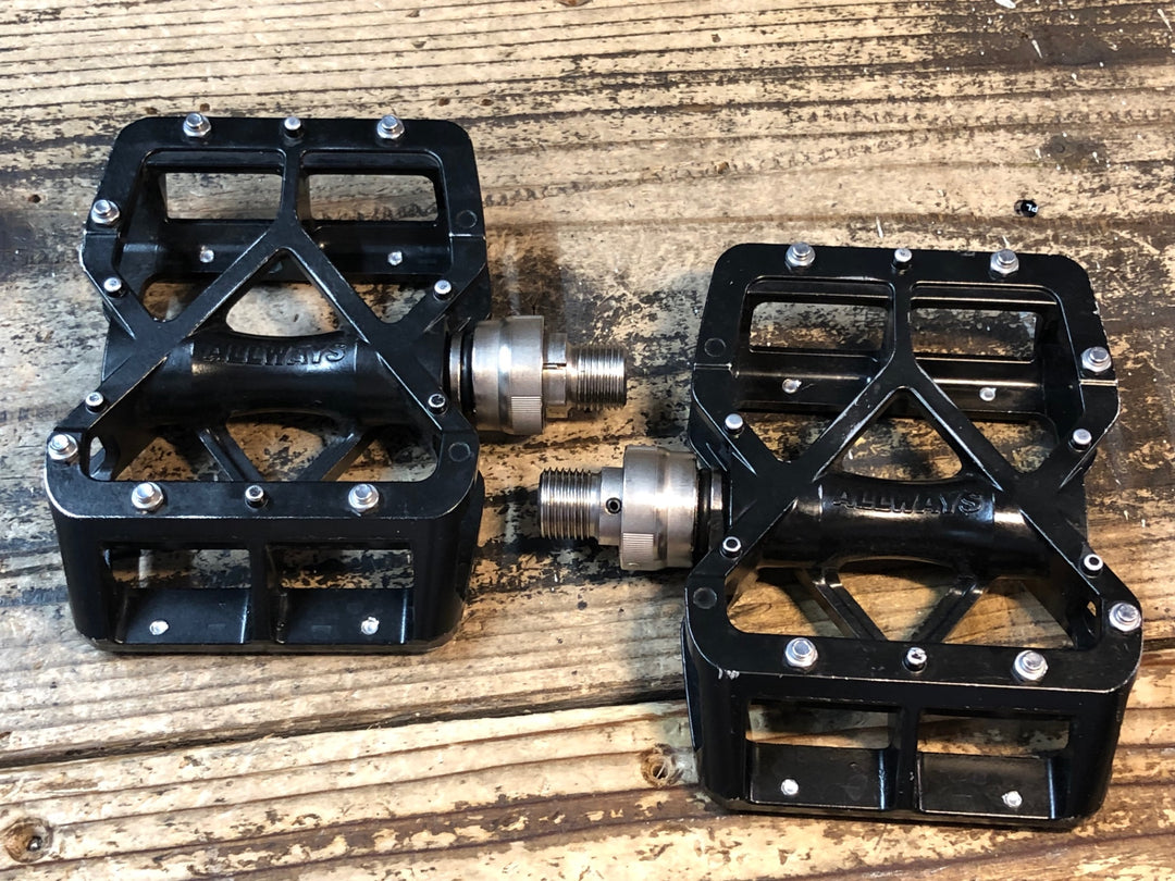 JN879 三ヶ島 MKS オールウェイズ ALLWAYS Ezy Superior フラットペダル 黒