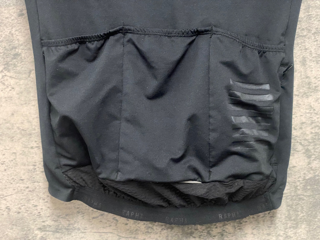 JX036 ラファ Rapha PRO TEAM MID WEIGHT JERSEY 半袖 サイクルジャージ 黒 XS