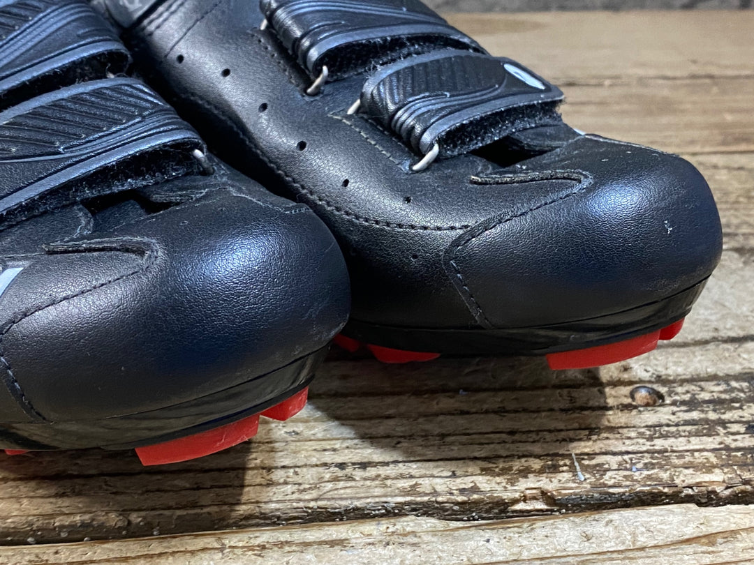 KG408 シディ SIDI TRACE MTB ビンディングシューズ 2穴 ブラック EU42 ※ペン字あり