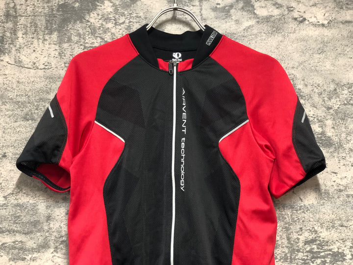 KK804 パールイズミ PEARL iZUMi 半袖 サイクルジャージ 赤 M
