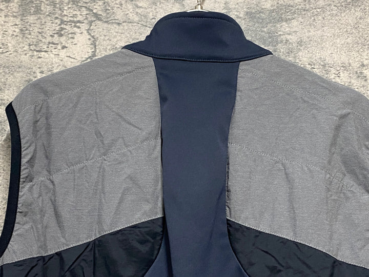 JU176 パールイズミ PEARL iZUMi ジレ サイクルベスト グレー 黒 M
